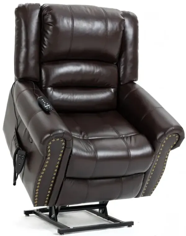Streamdale 350 lbs Power Lift Recliner with Heat Massage
