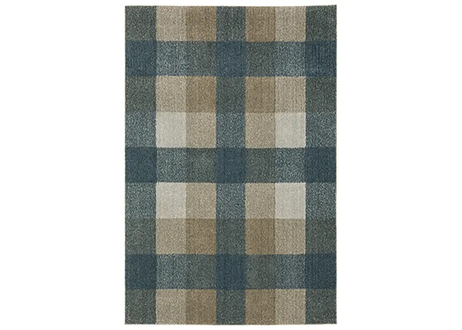 Alton 3'3" x 5' Blue Rug