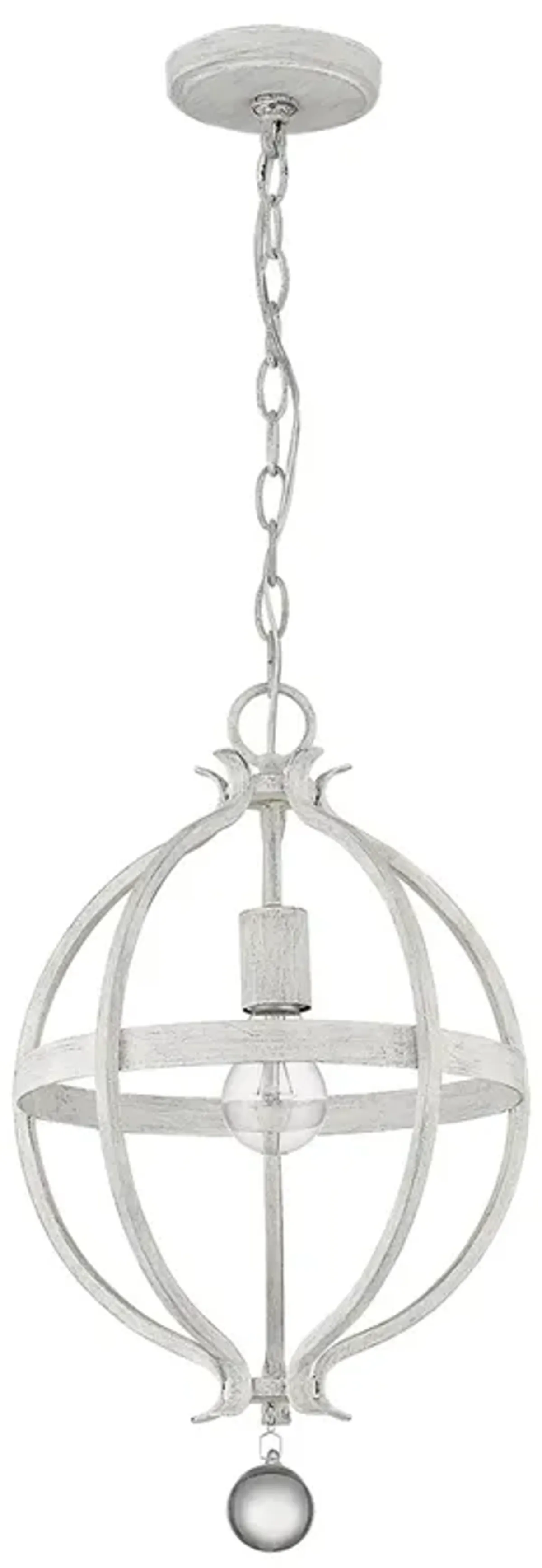 Hivvago Callie 1-Light Country White Pendant