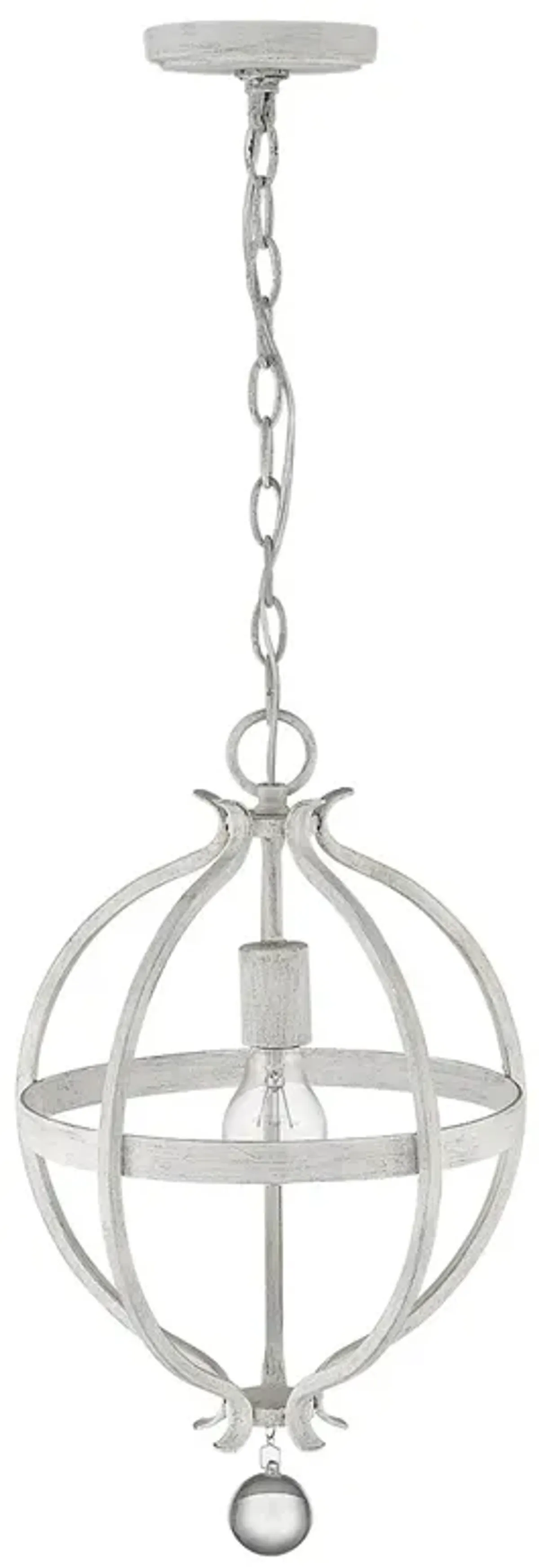 Hivvago Callie 1-Light Country White Pendant