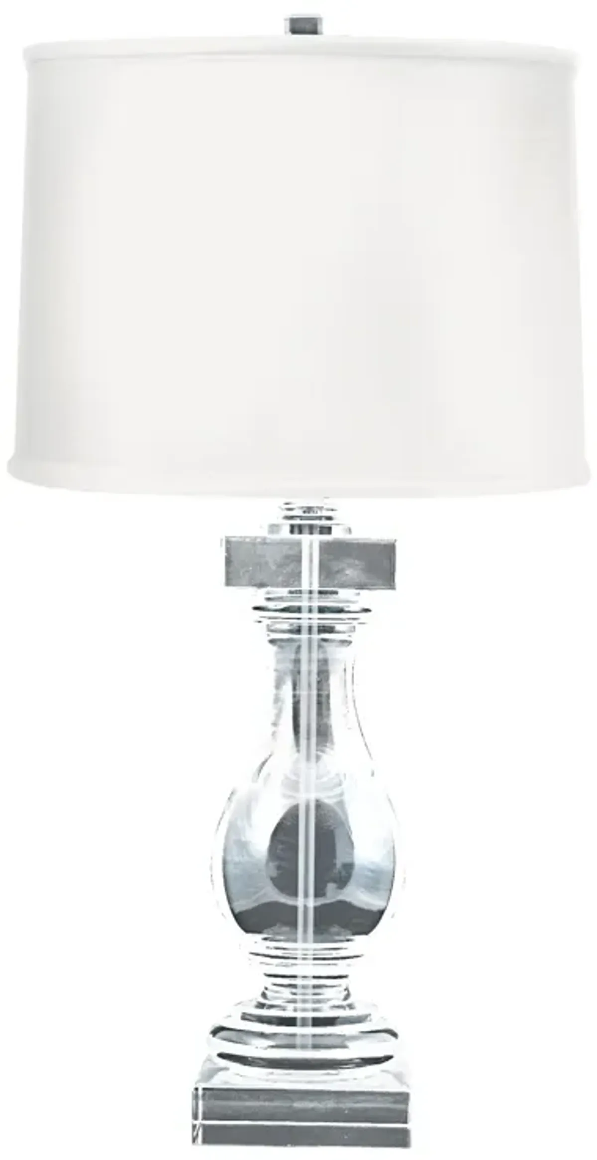 Crystal 28'' High Table Lamp