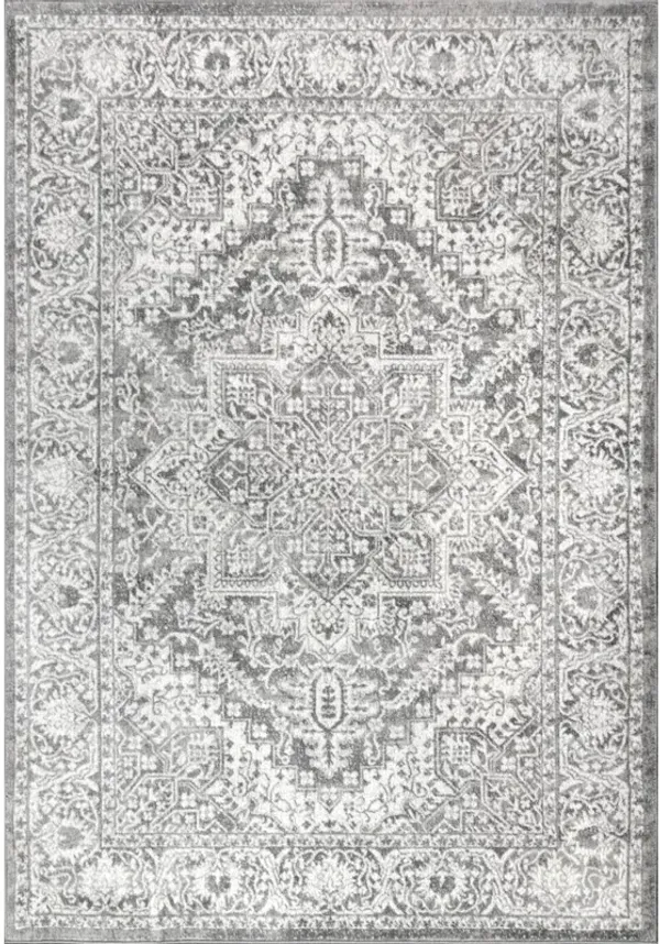 Modern Persian Vintage Medallion Area Rug