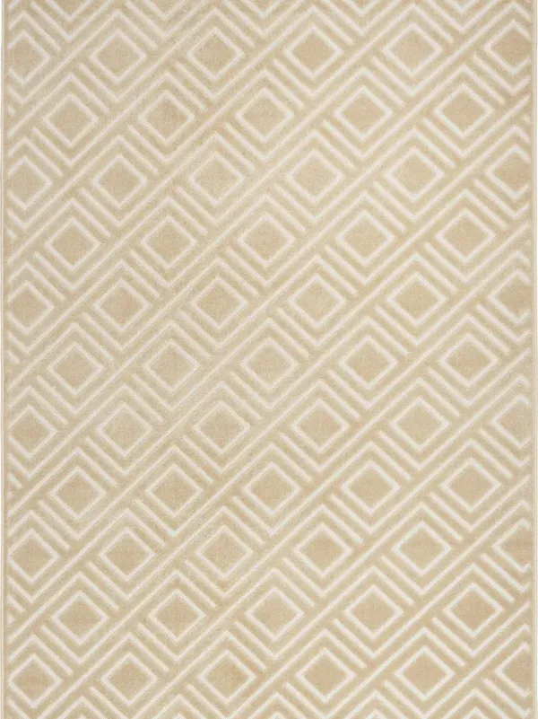 Care Free CAF03 Taupe 5'3" x 7' Rug