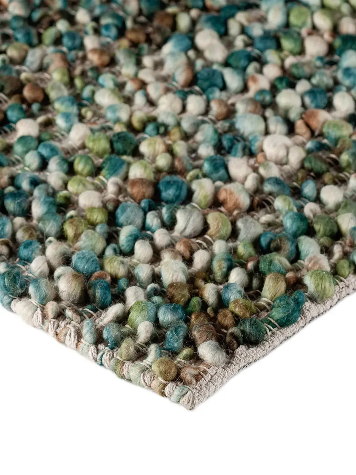 Hanu HU1 Teal 9' x 13' Rug