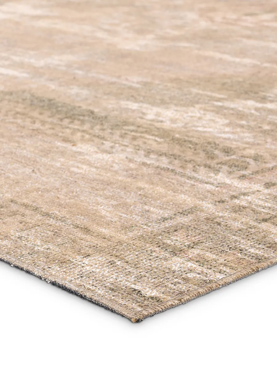 Edage Cadent Tan/Taupe 4' x 6' Rug