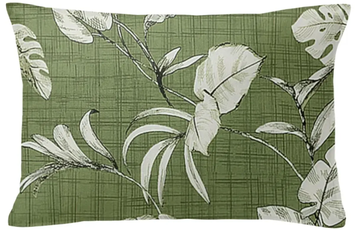 6ix Tailors Fine Linens Tropez Green Decorative Throw Pillows
