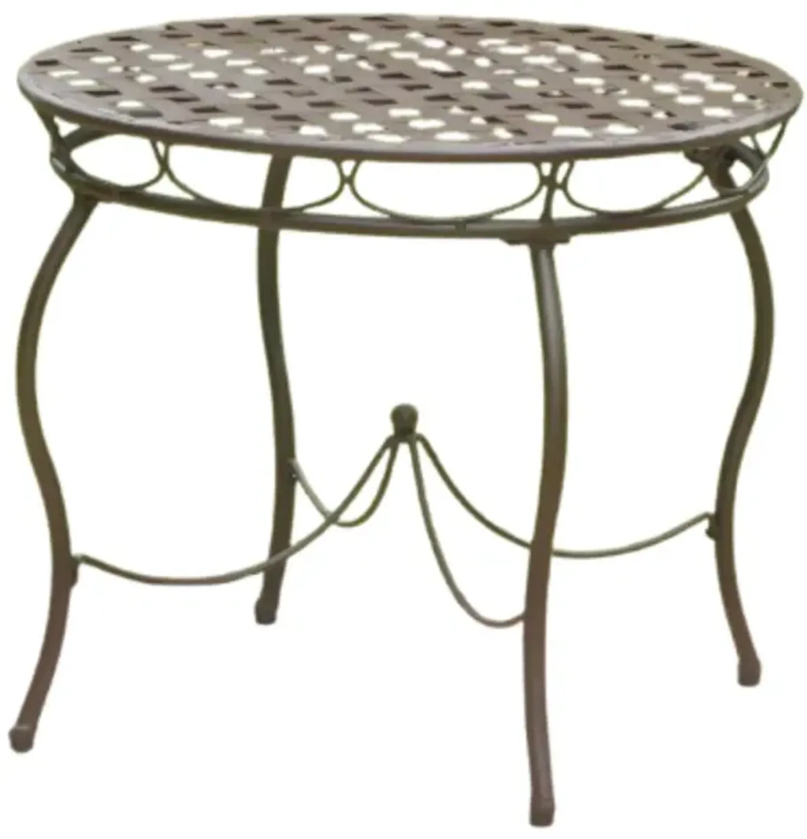 Nailhead Iron Bistro Table