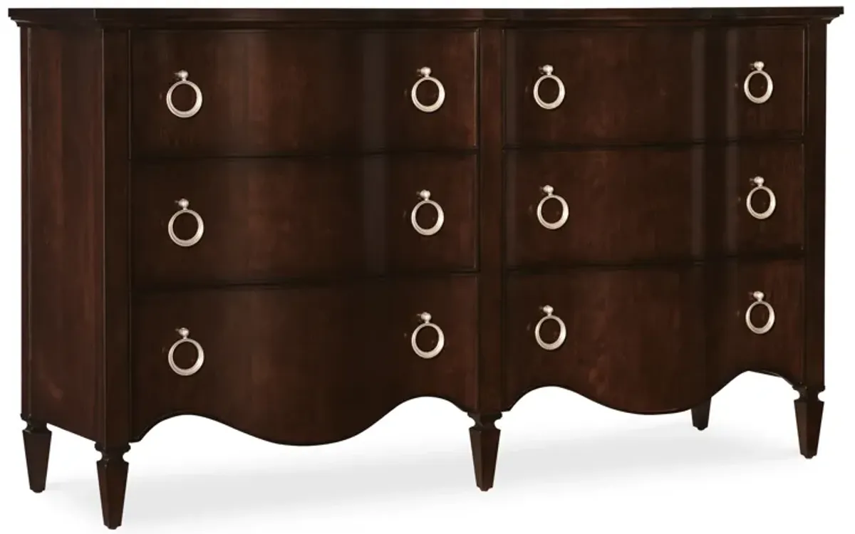 Bella Donna Six-Drawer Dresser