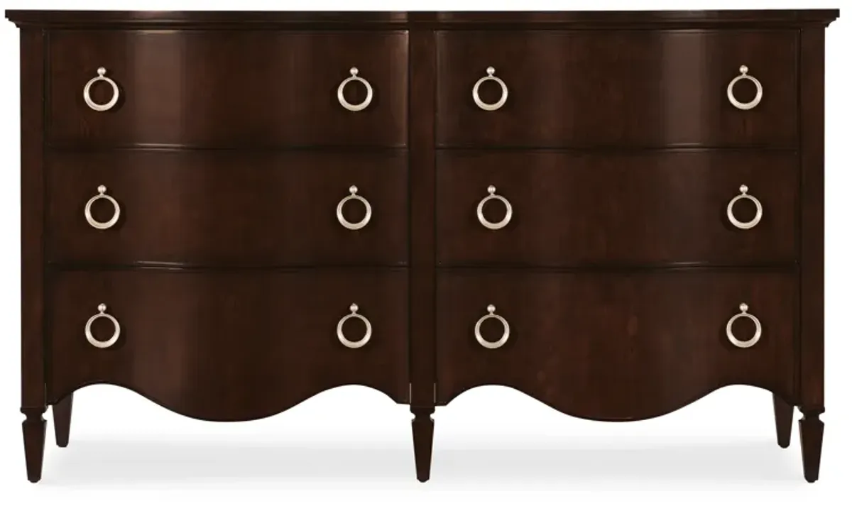 Bella Donna Six-Drawer Dresser