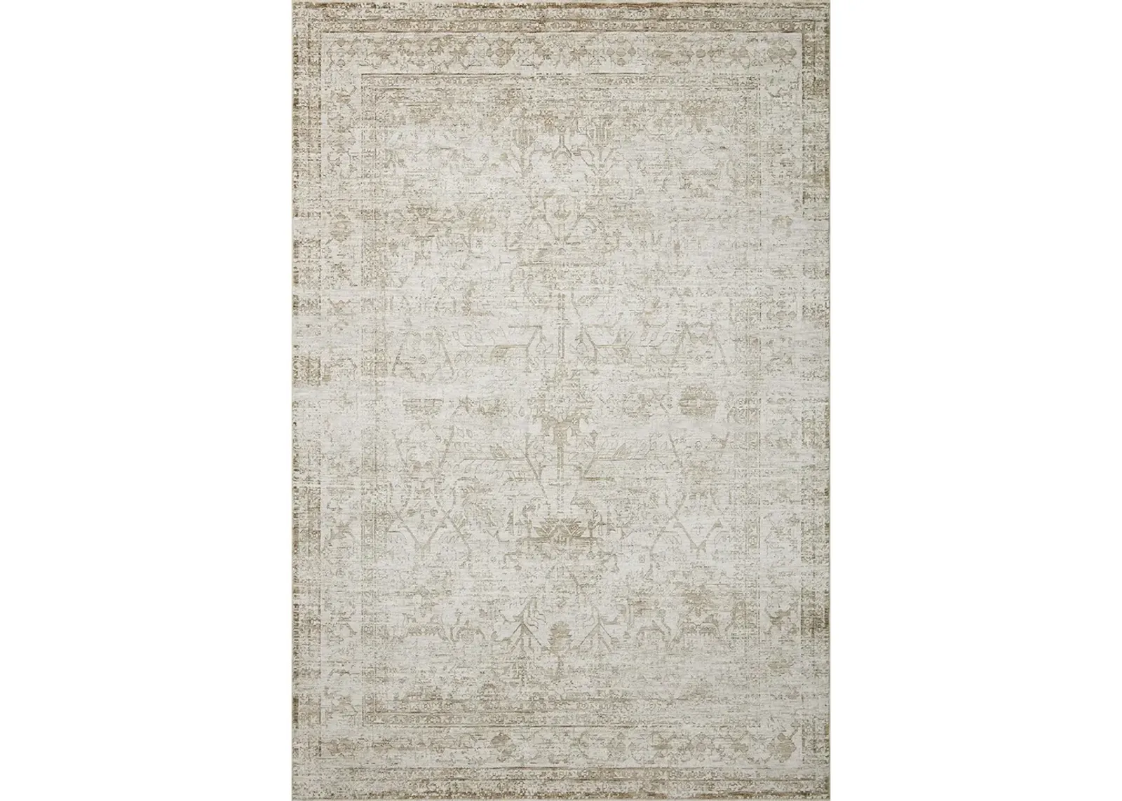 Honora Ivory/Natural 3'9" x 5'9" Accent Rug by Amber Lewis x Loloi