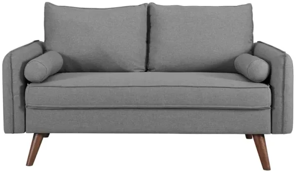 Revive Upholstered Fabric Loveseat