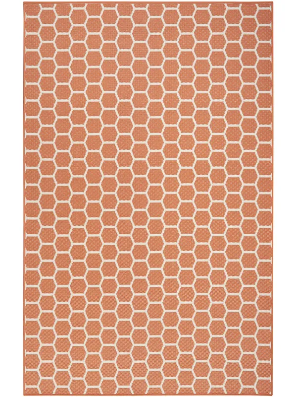 Twist Reversible TWS01 Coral 6' x 9' Rug