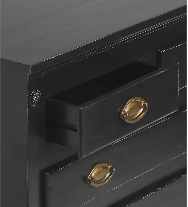 Black Drawer Chest, Belen Kox