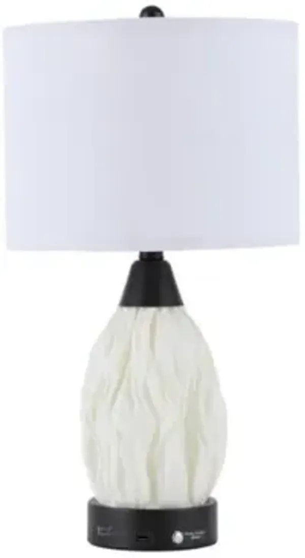 22" Touch Table Lamps – Set of 2, Stepless Dimming, USB Ports