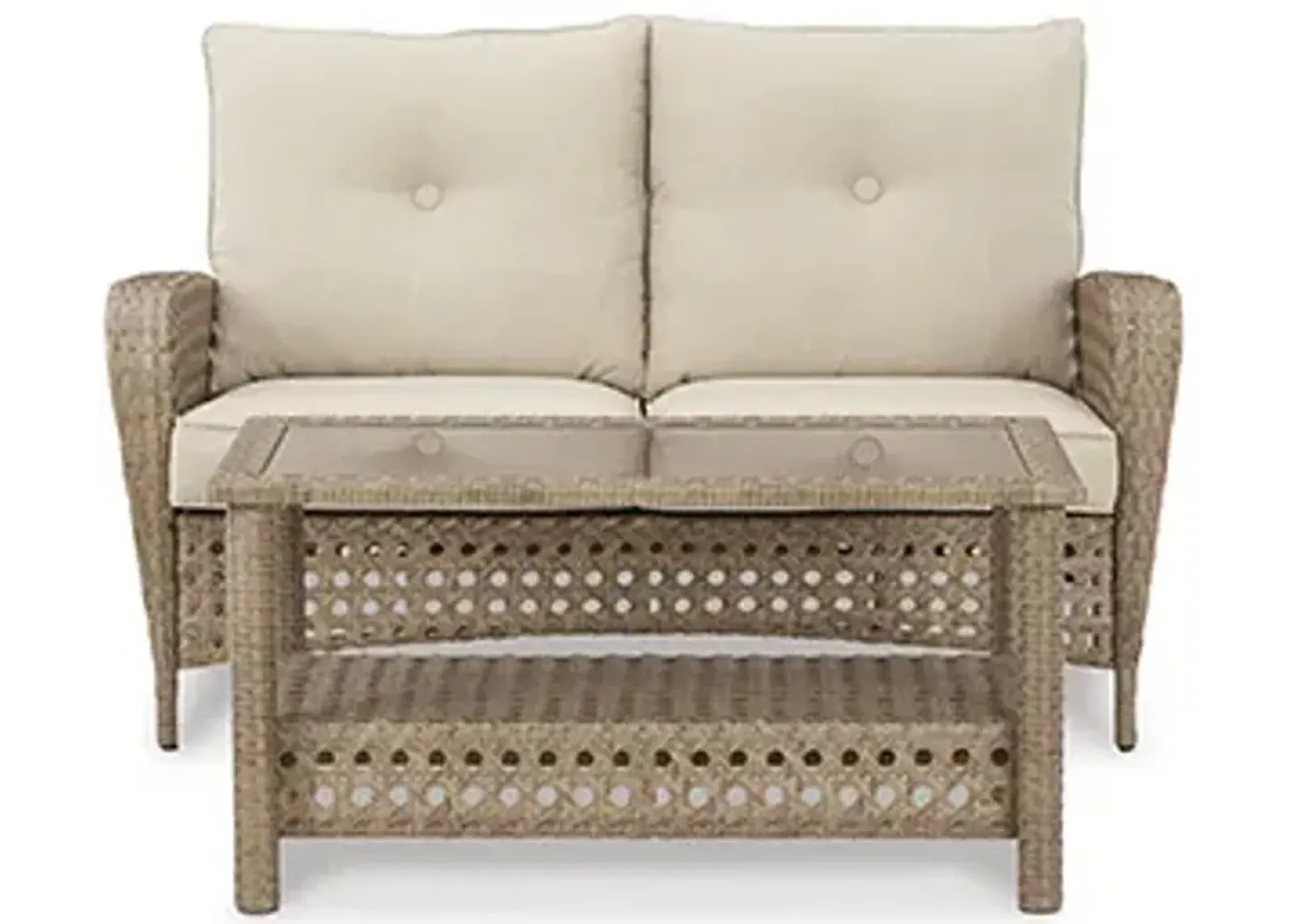 Braylee Loveseat and Table Set