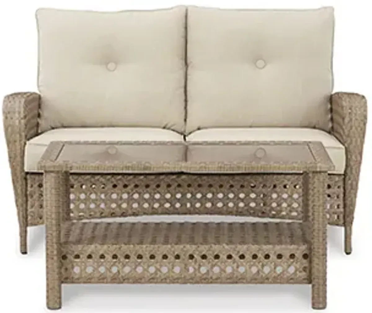 Braylee Loveseat and Table Set