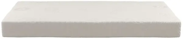 Peaceful Lullabies 5'' Crib and Toddler Bed Mattress with Removable Cover, White