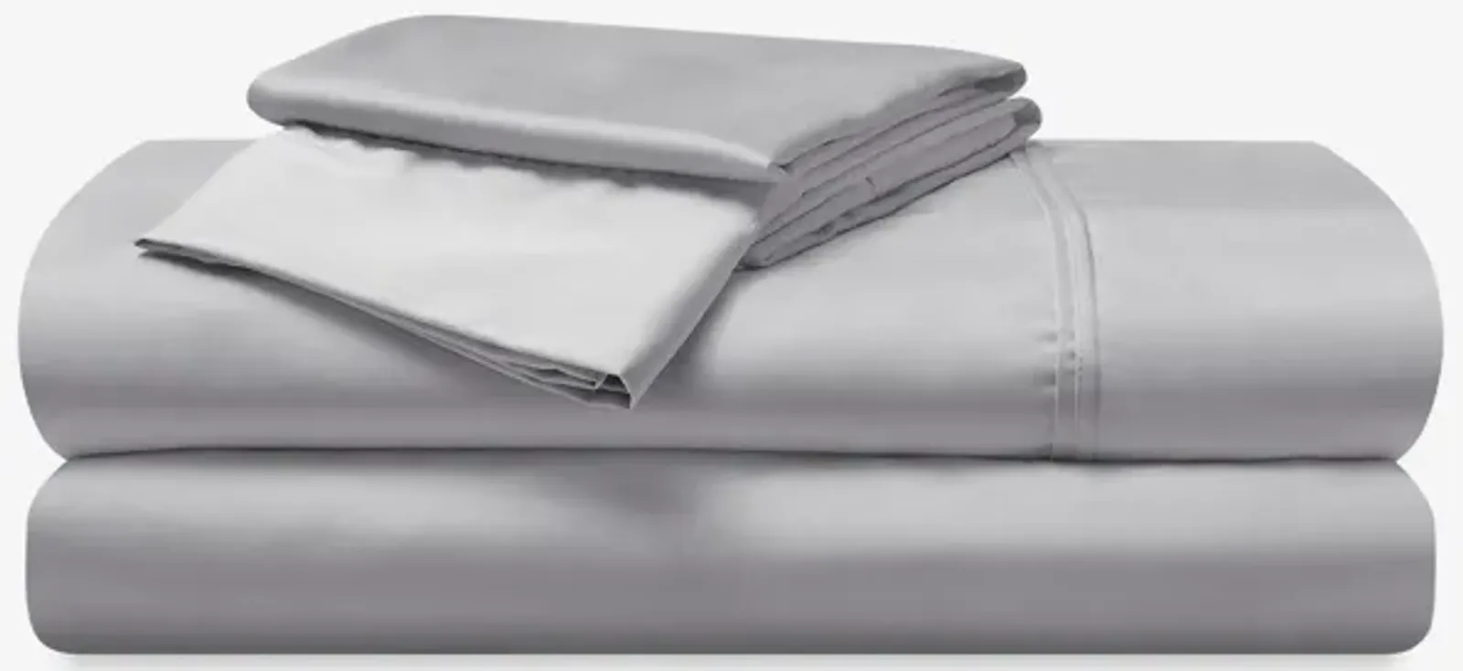 Hyper-Cotton California King Sheet Set - Light Grey