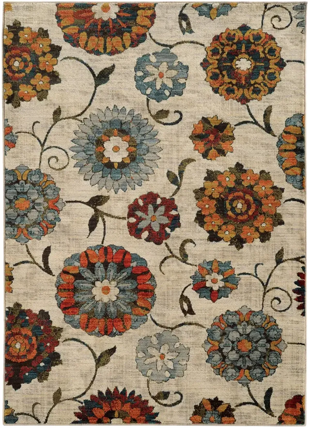 Sedona 1'10" x 3' Ivory Rug