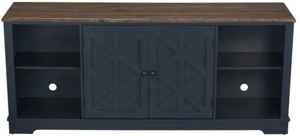 FESTIVO 70-inch Extra-Wide Rustic TV Stand for 80" TVs