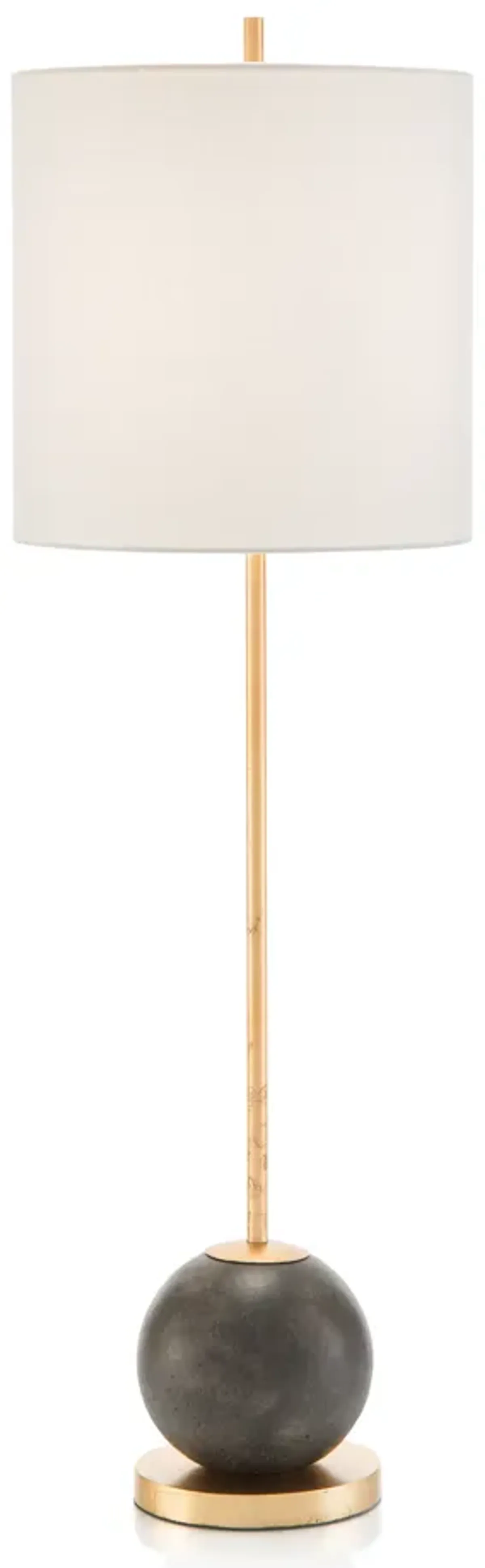 Concrete Sphere Buffet Lamp