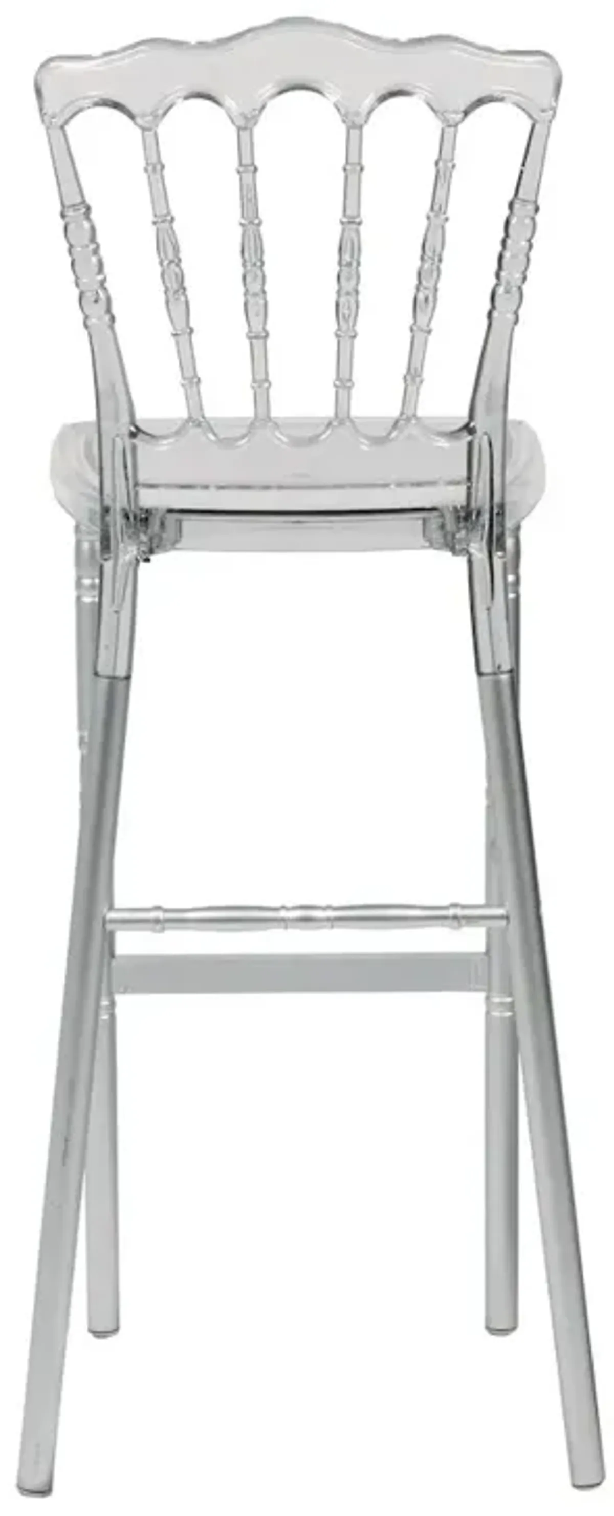 Commerical Seating Products Napleon Clear Barstool Chairs