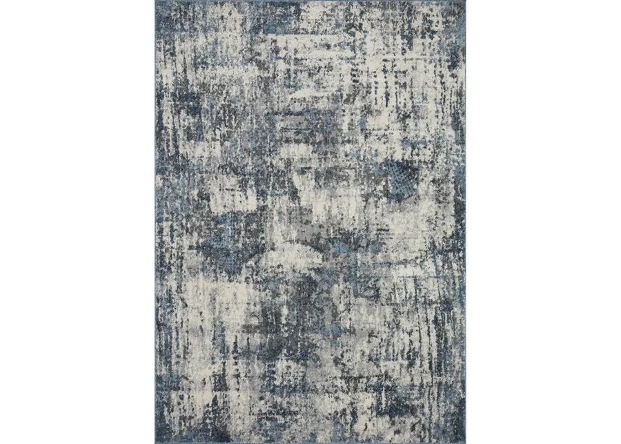 Austen AUS01 Natural/Ocean 7'10" x 10'6" Rug