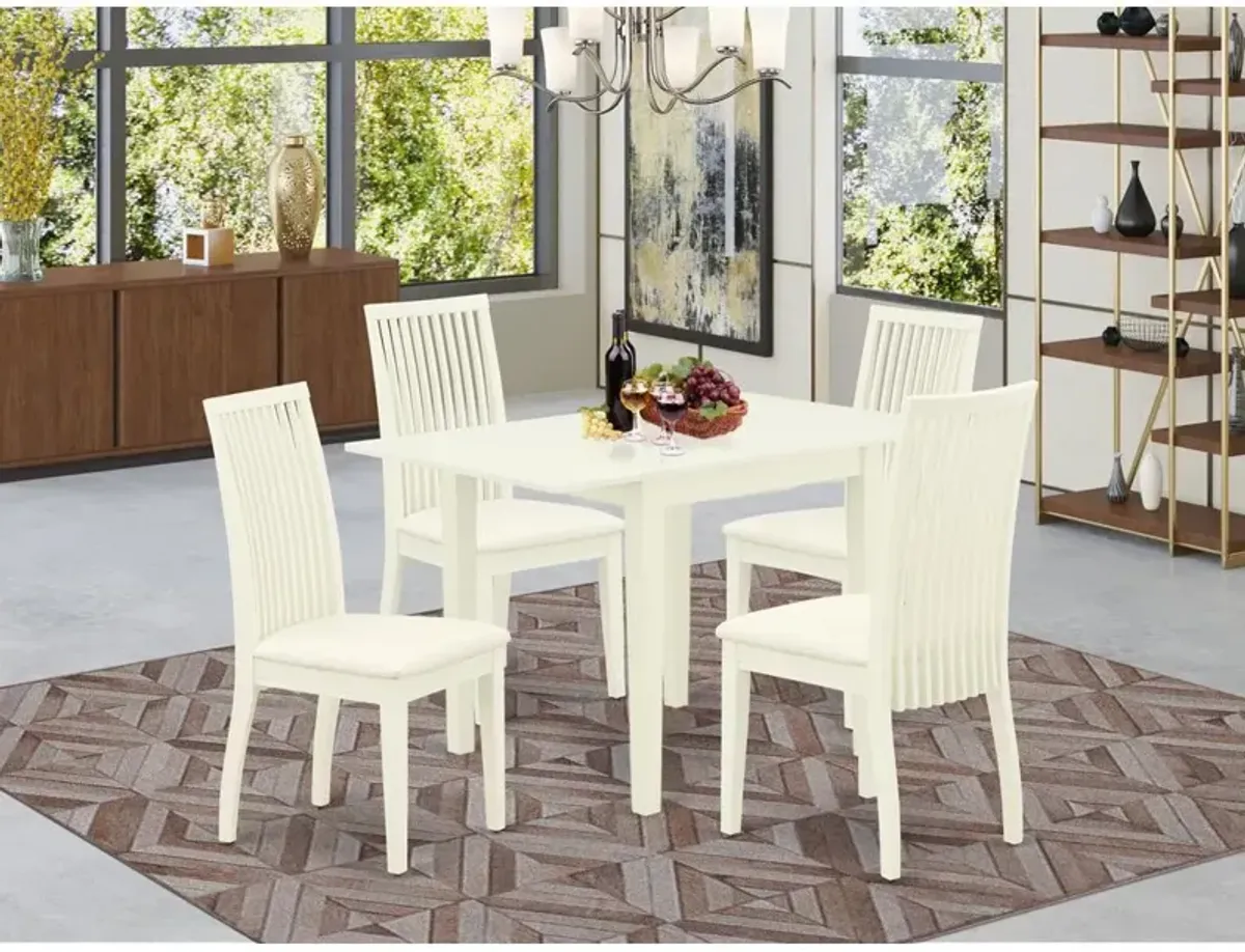 Dining Room Set Linen White