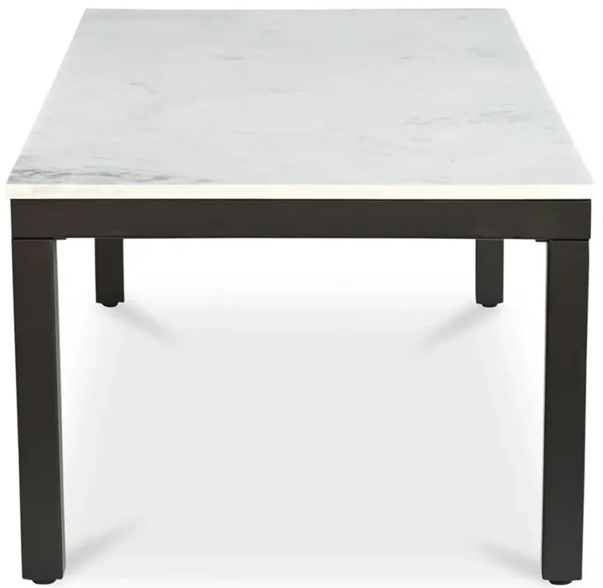 Moe’s Parson Coffee Table White Marble