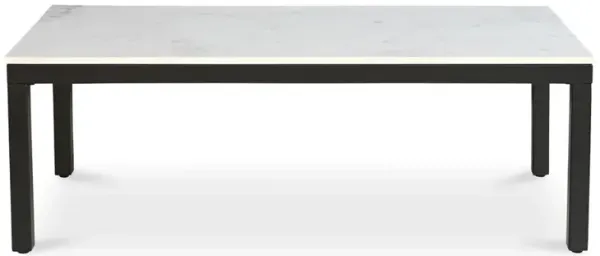 Moe’s Parson Coffee Table White Marble