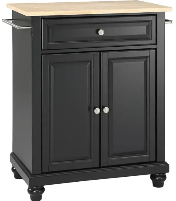 Cambridge Wood Top Portable Kitchen Island/Cart
