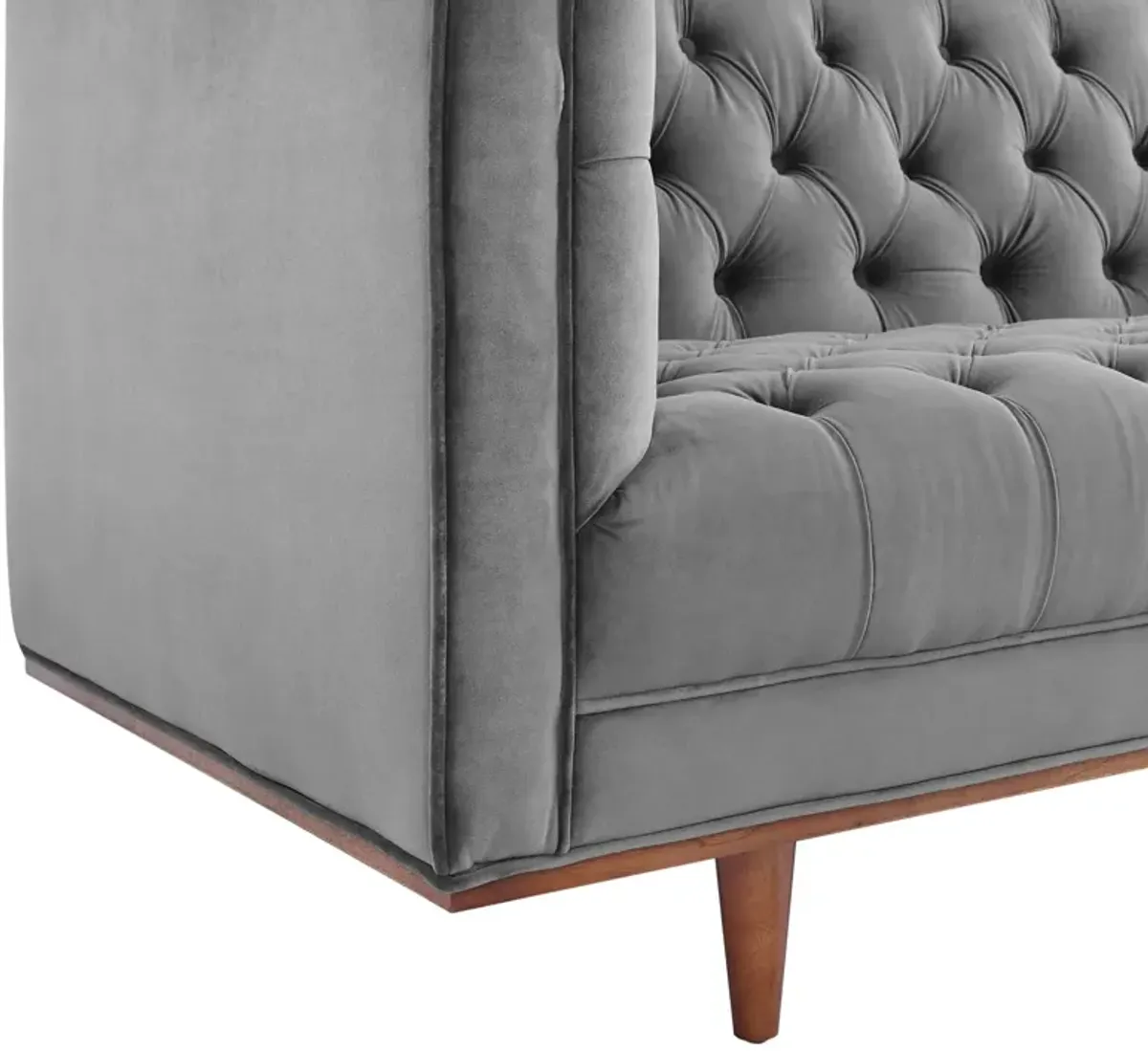 Elation Tufted Performance Velvet Sofa