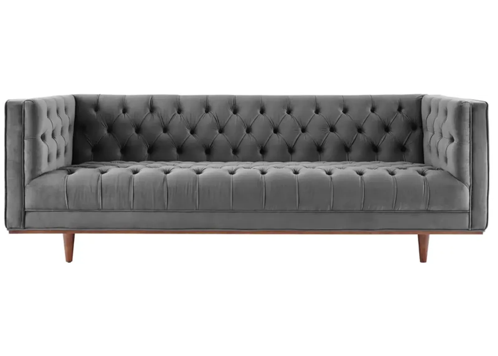 Elation Tufted Performance Velvet Sofa