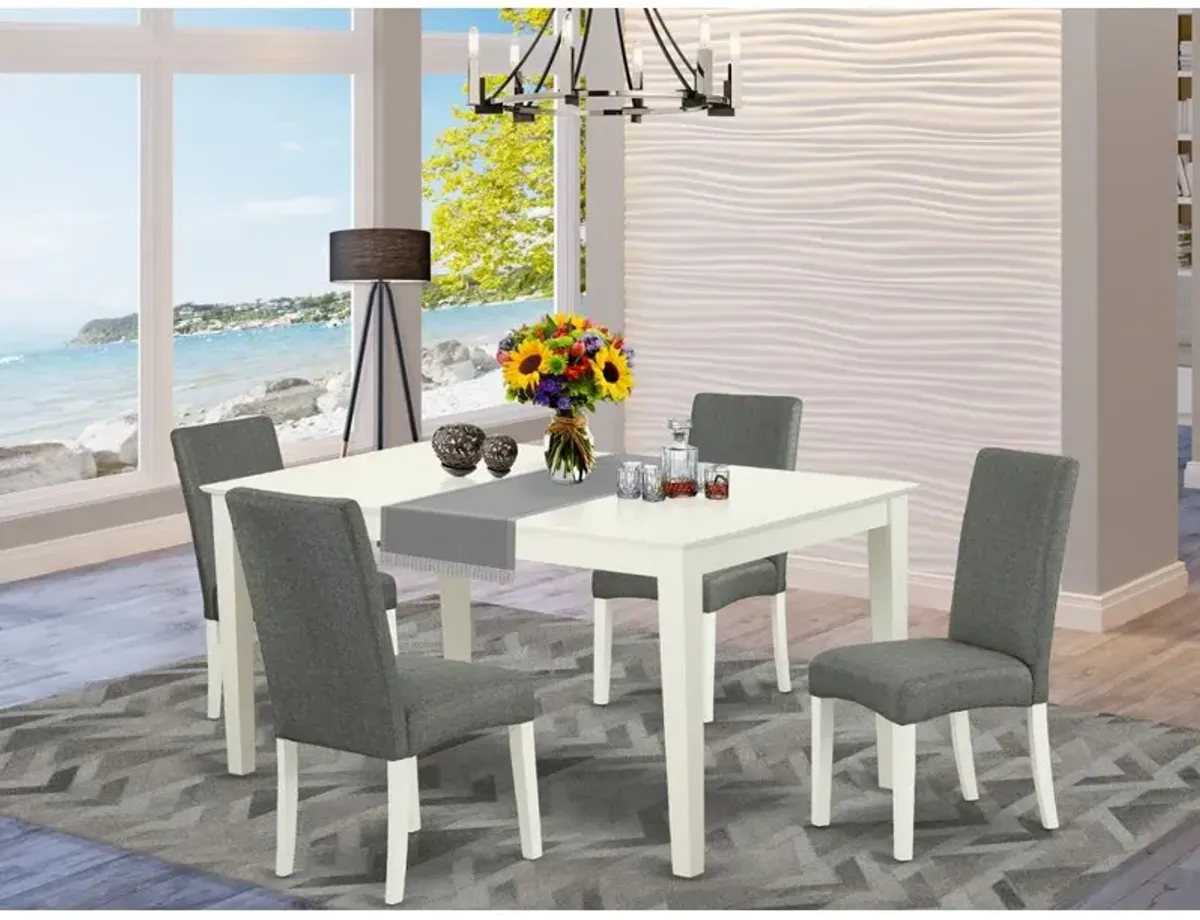 Dining Room Set Linen White