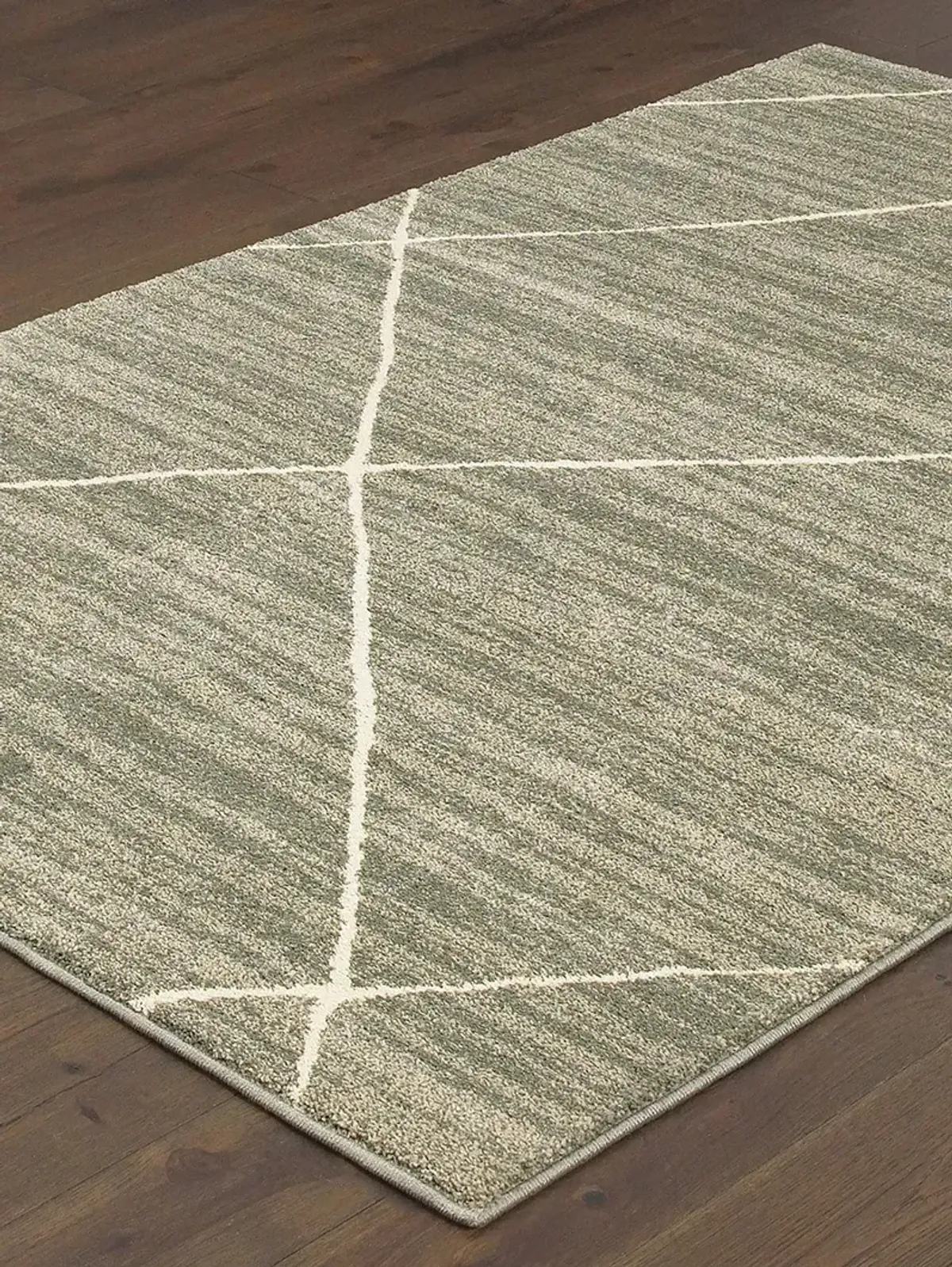 Carson 9'10" x 12'10" Grey Rug