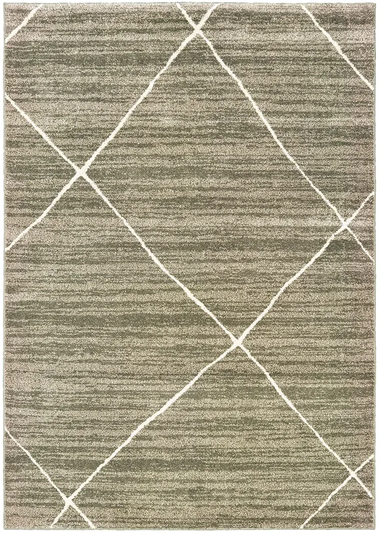 Carson 9'10" x 12'10" Grey Rug