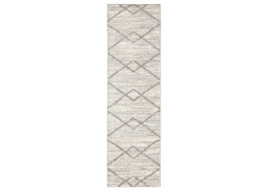 Verona 2'3" x 7'6" Ivory Rug