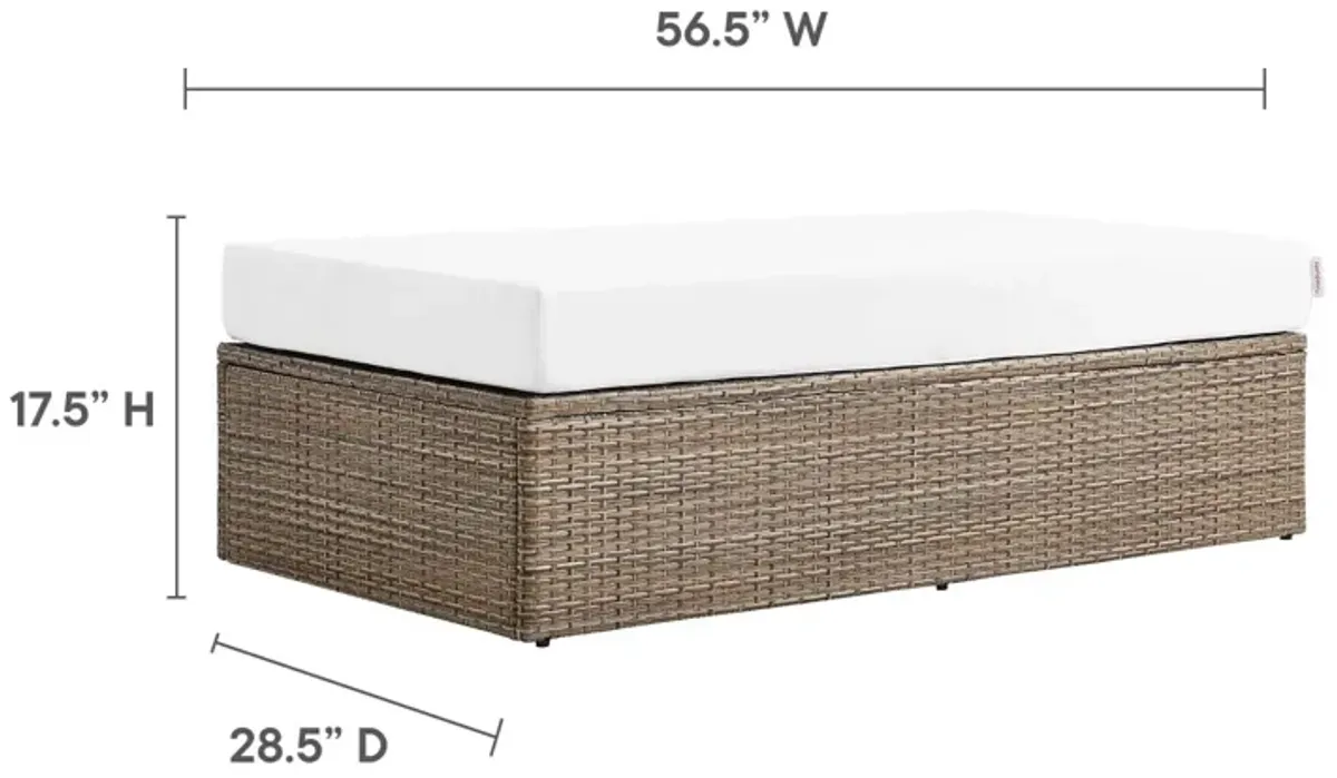 Convene Outdoor Patio Outdoor Patio Rectangle Ottoman