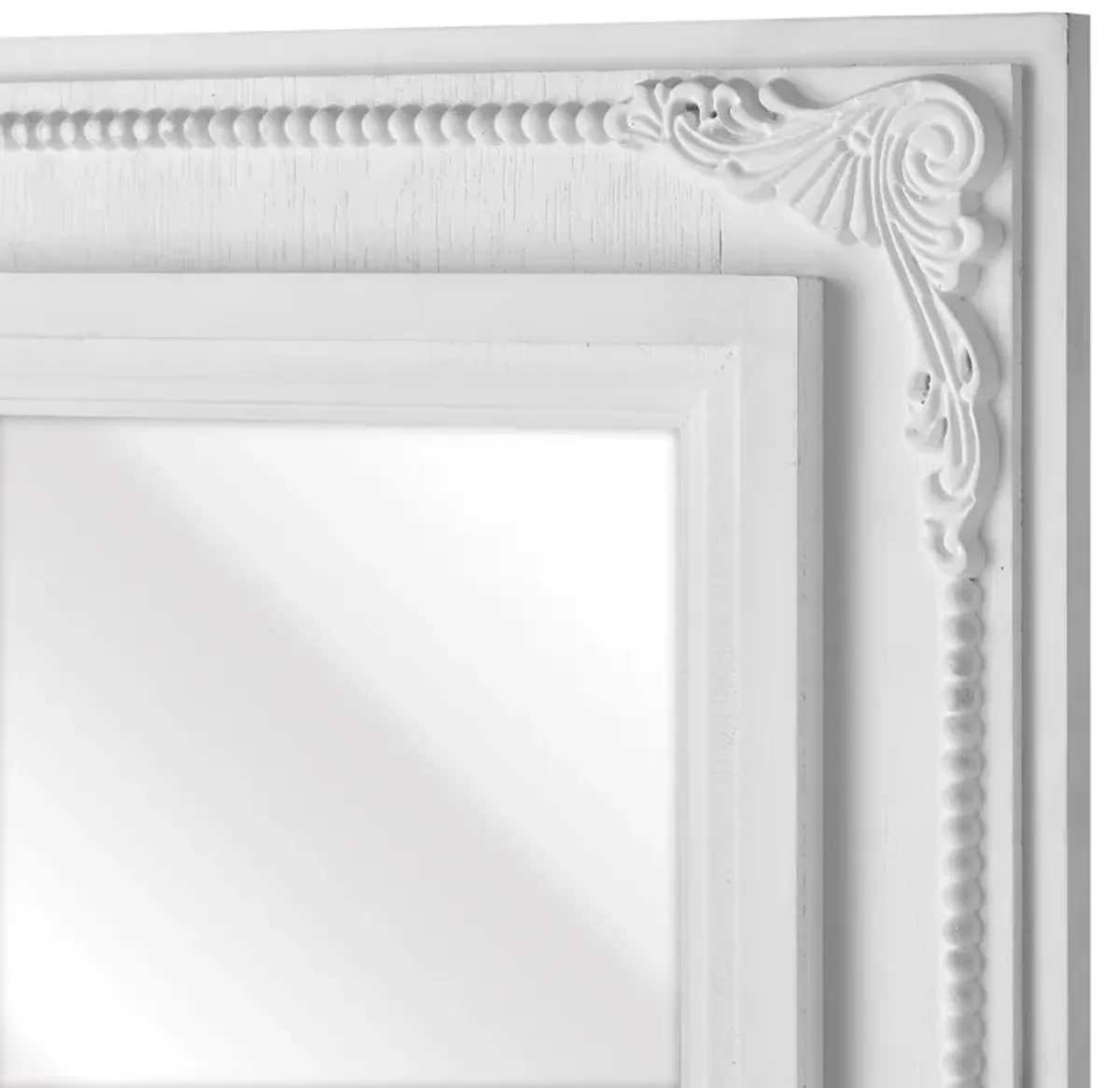 Marla White Wall Mirror