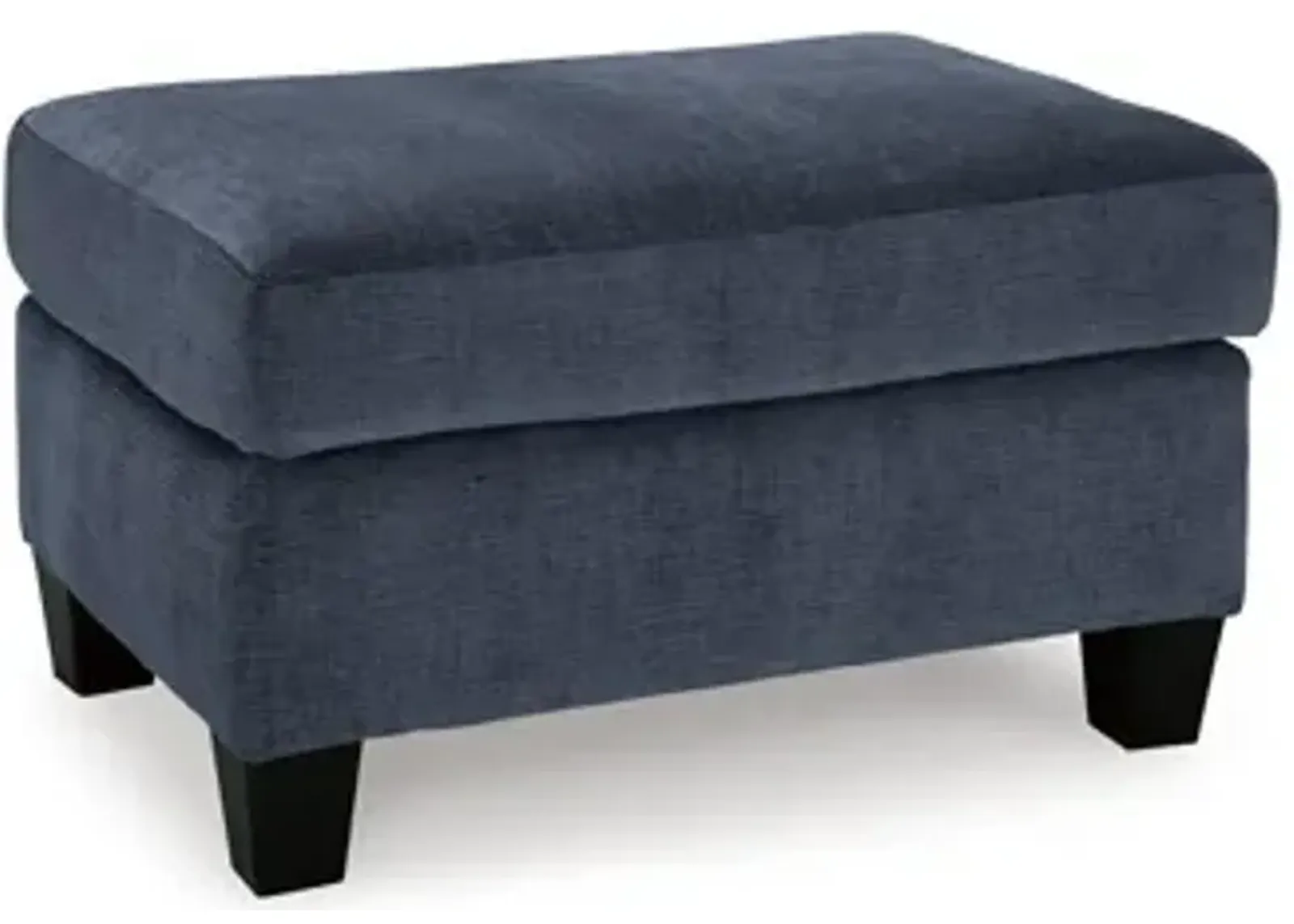 Amity Bay Ottoman- Blue