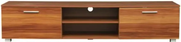 Media Console Entertainment Center – Modern Television Table with Storage for Living Room
