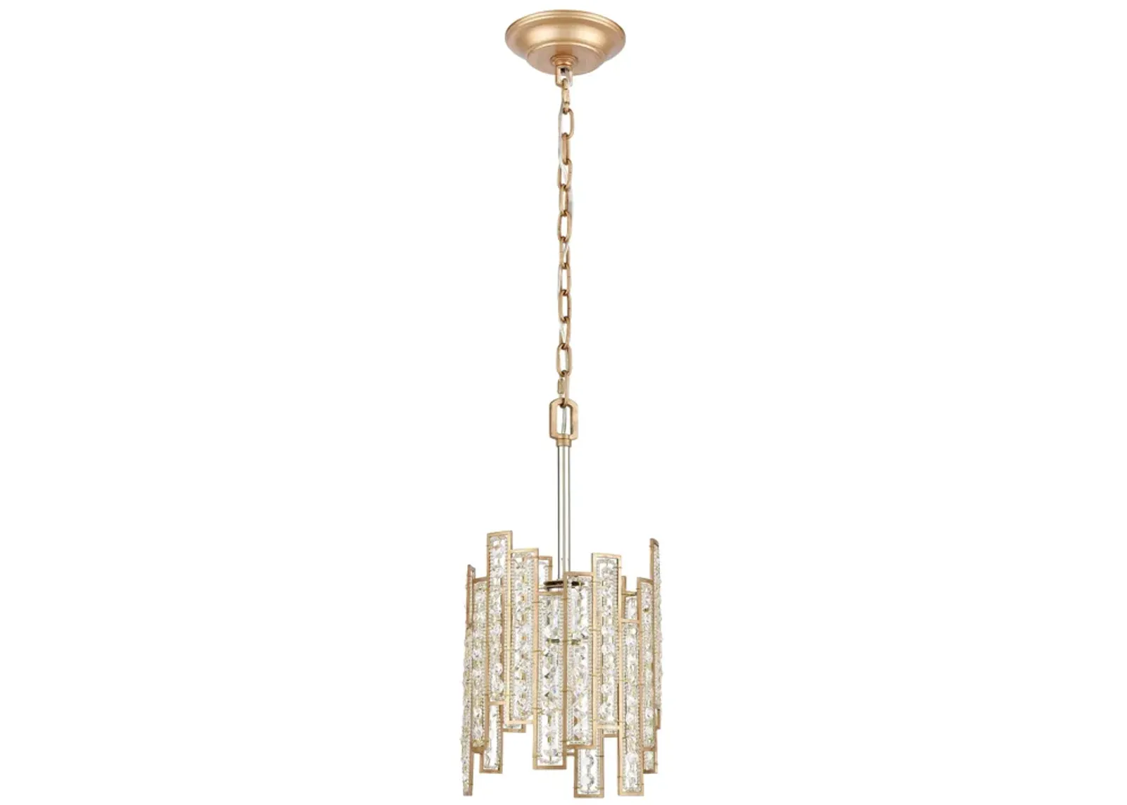 Equilibrium 8'' Wide 1-Light Mini Pendant