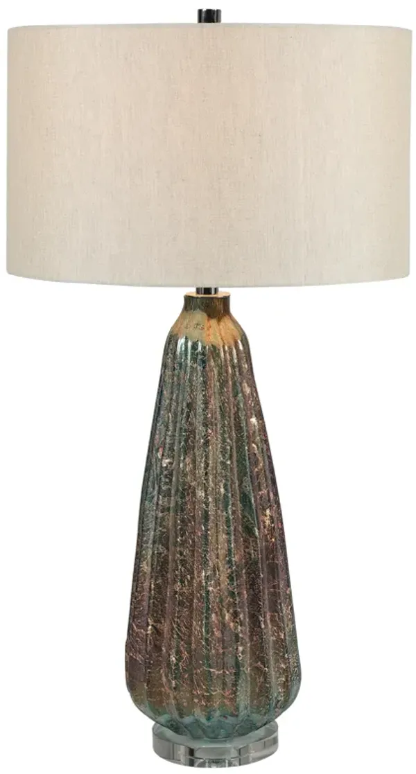 Mondrian Rust Table Lamp