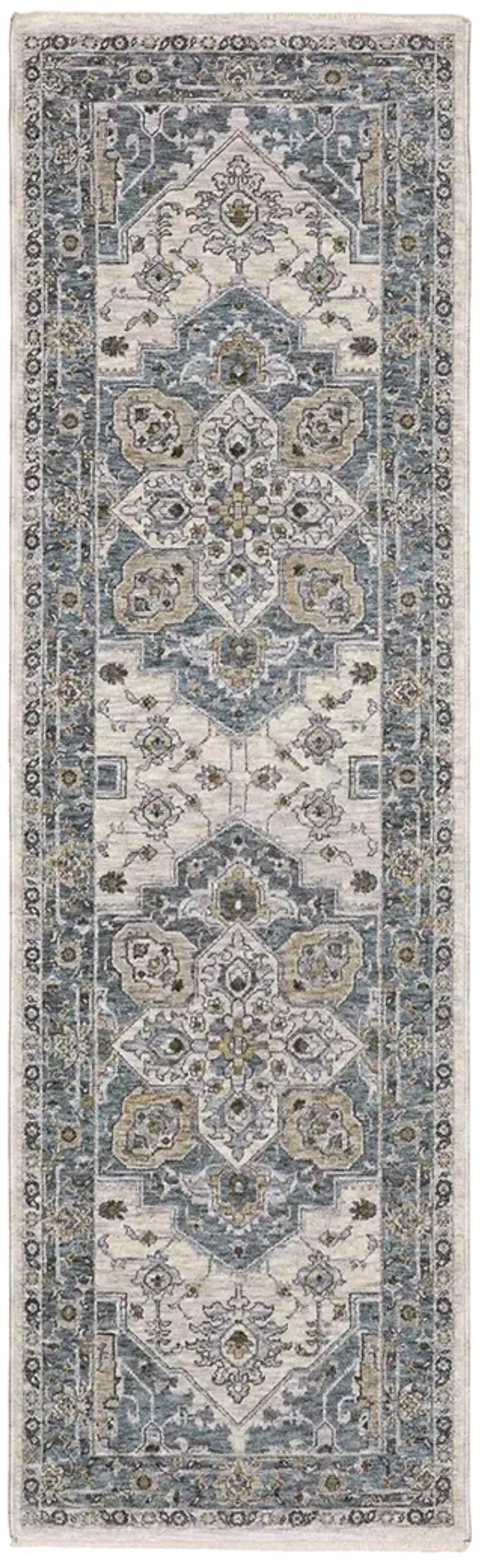 Maharaja 2'3" x 7'6" Blue Rug