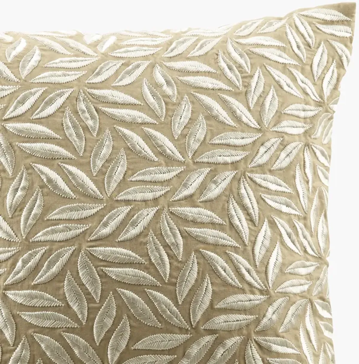 Gracie Mills Simpson Embroidered Square Decor Pillow