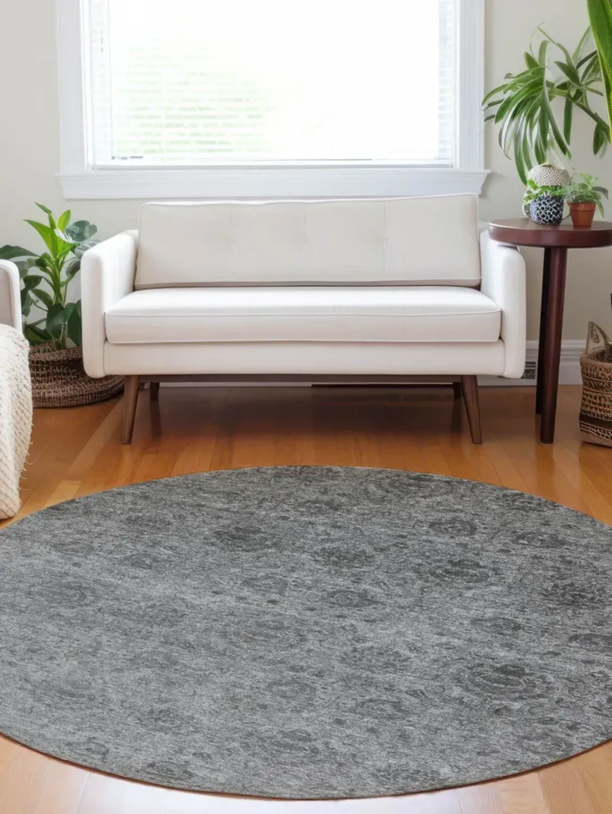 Burano BU8 Gray 8' Rug