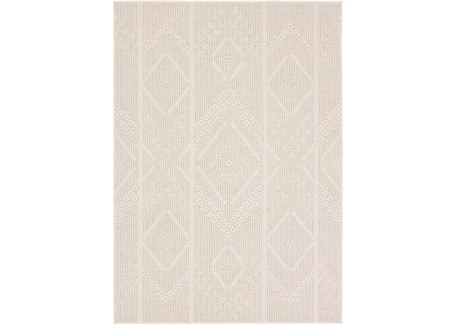 Continuum Cardinal White 3' x 8' Runner Rug