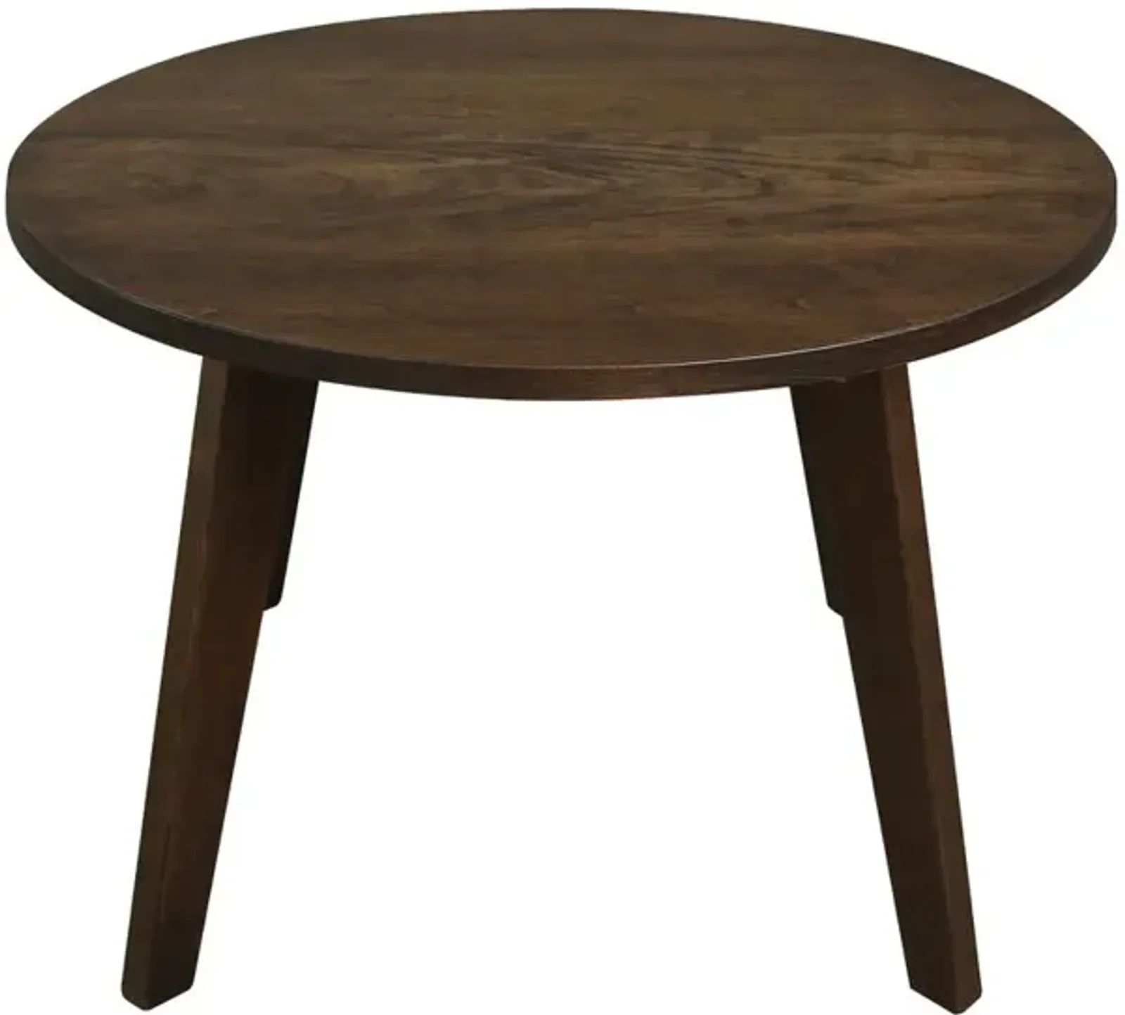 Genuine Cherry 24" Round Coffee Table - Solid American Cherry Wood - Antique Cherry