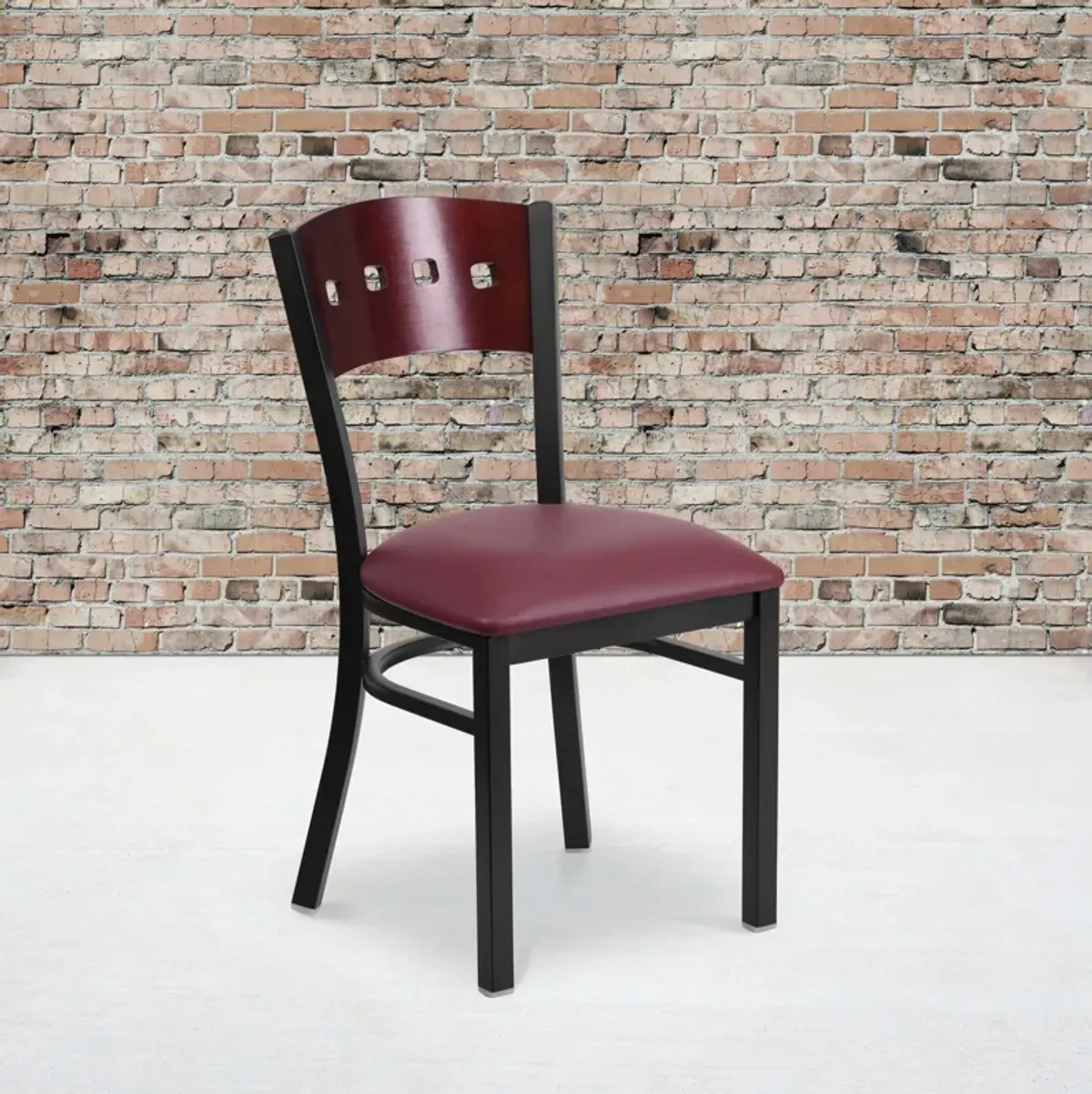 Metal Restaurant Chairs