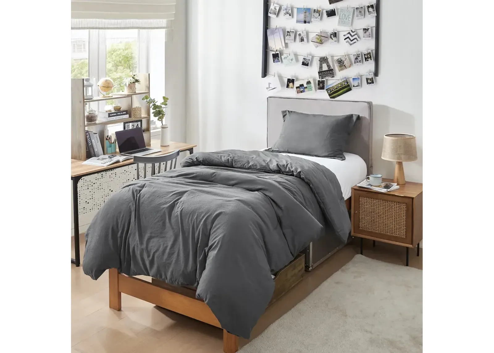 Natural Loft� Oversized Comforter Set